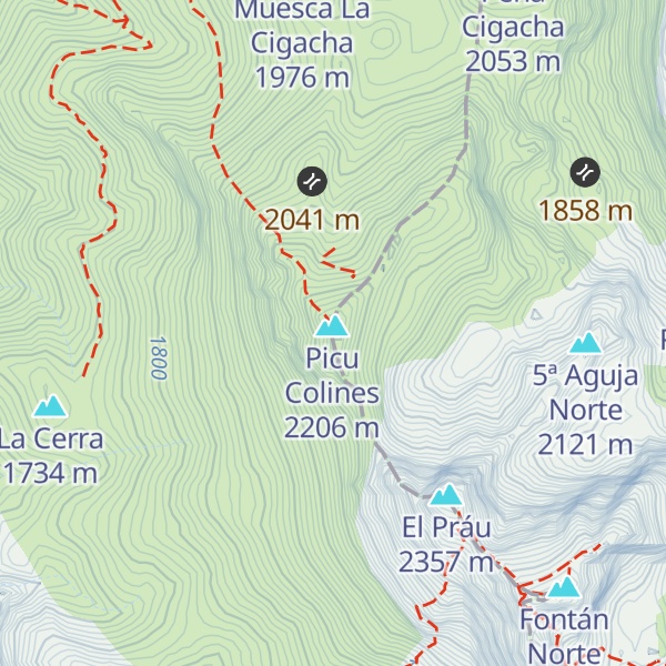 Map of Muesca Colines