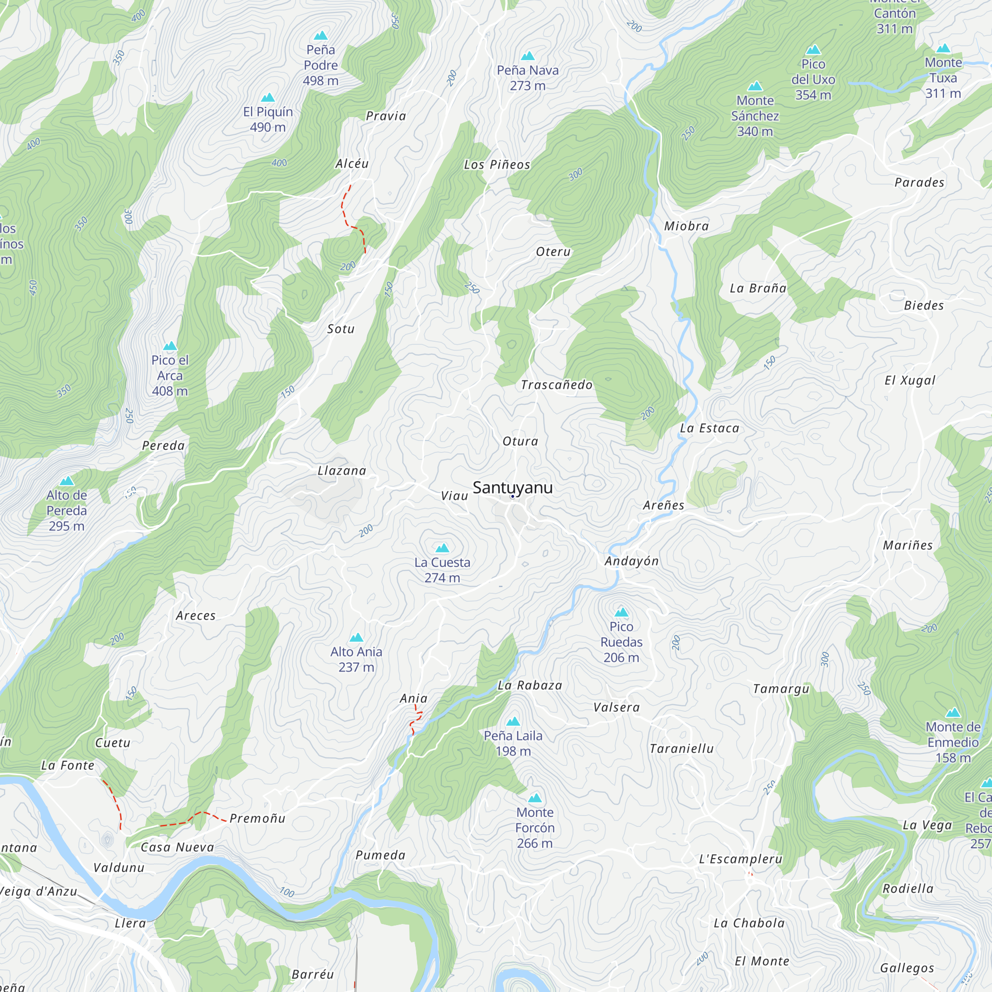 Cabaña de Conce map