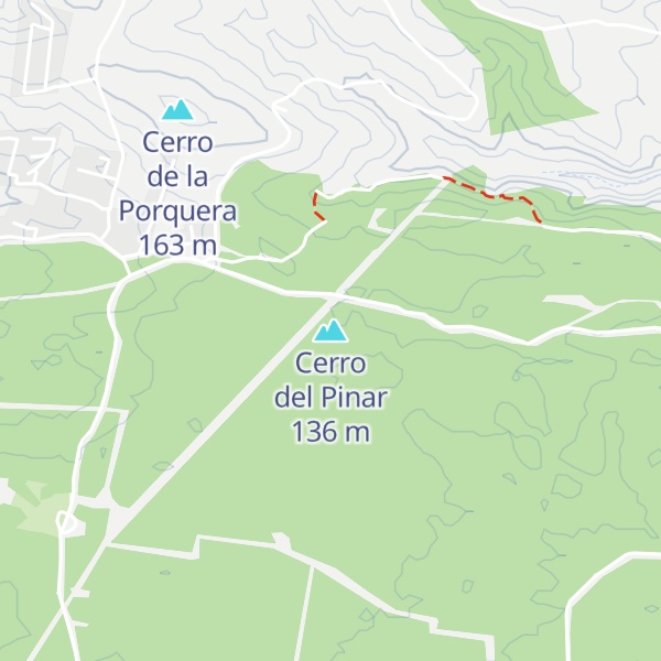 Map of Cerro del Pinar