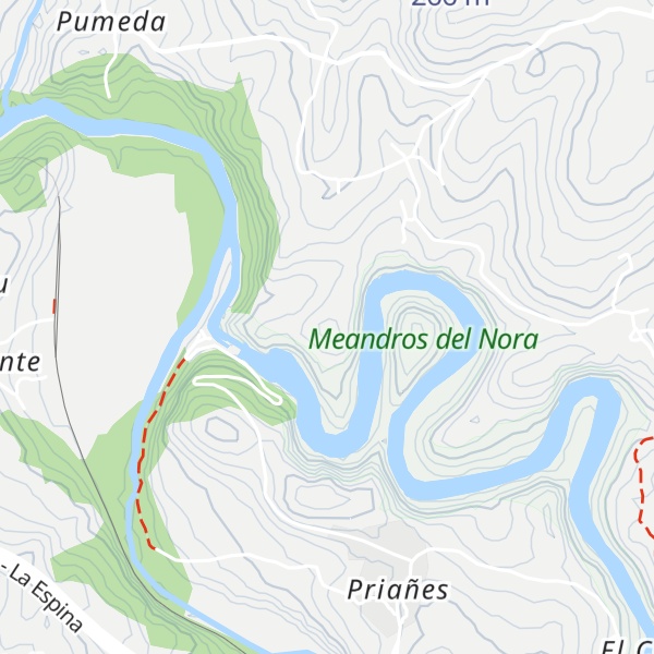 Map of Cueto Tahoces
