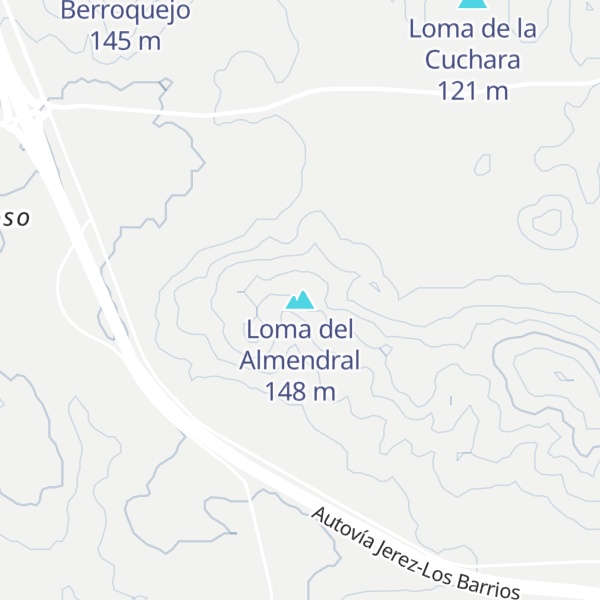 Map of Loma del Almendral
