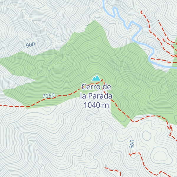 Map of Cerro de la Cespedosa