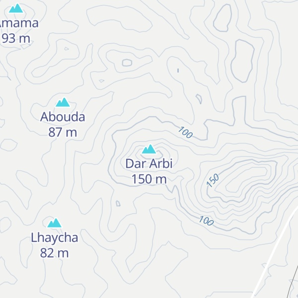 Map of Dar Arbi