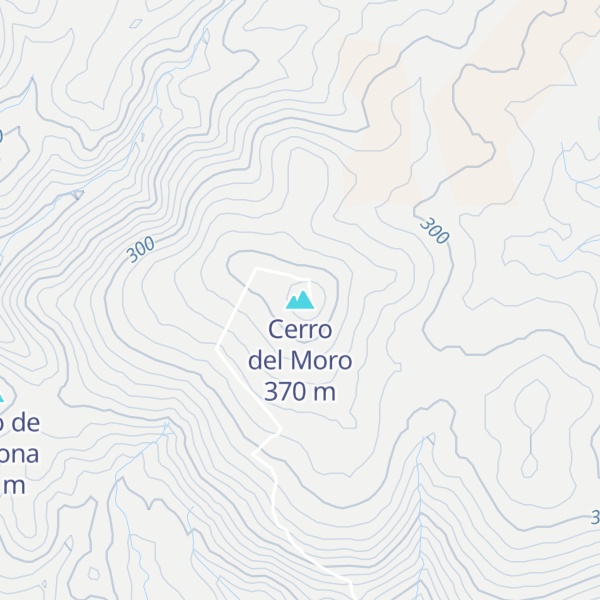 Map of Cerro del Moro
