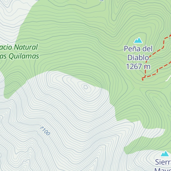 Map of Pico Cervero