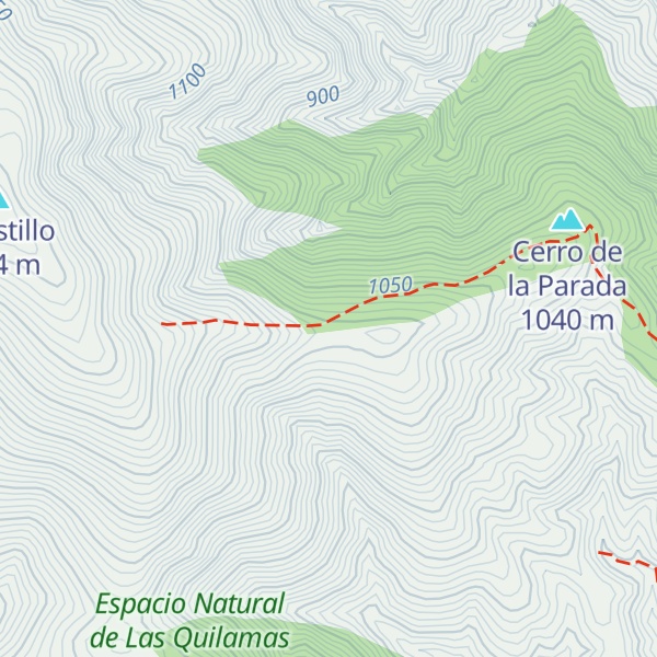Map of Sierra de las Quilamas