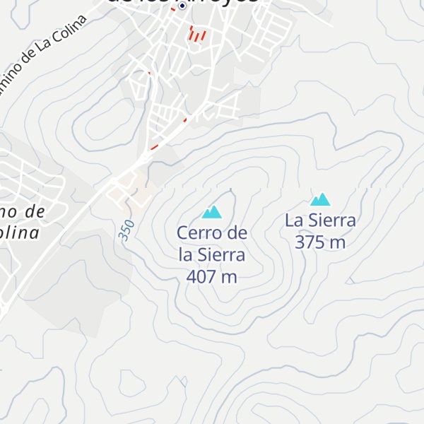 Map of Cerro de la Sierra