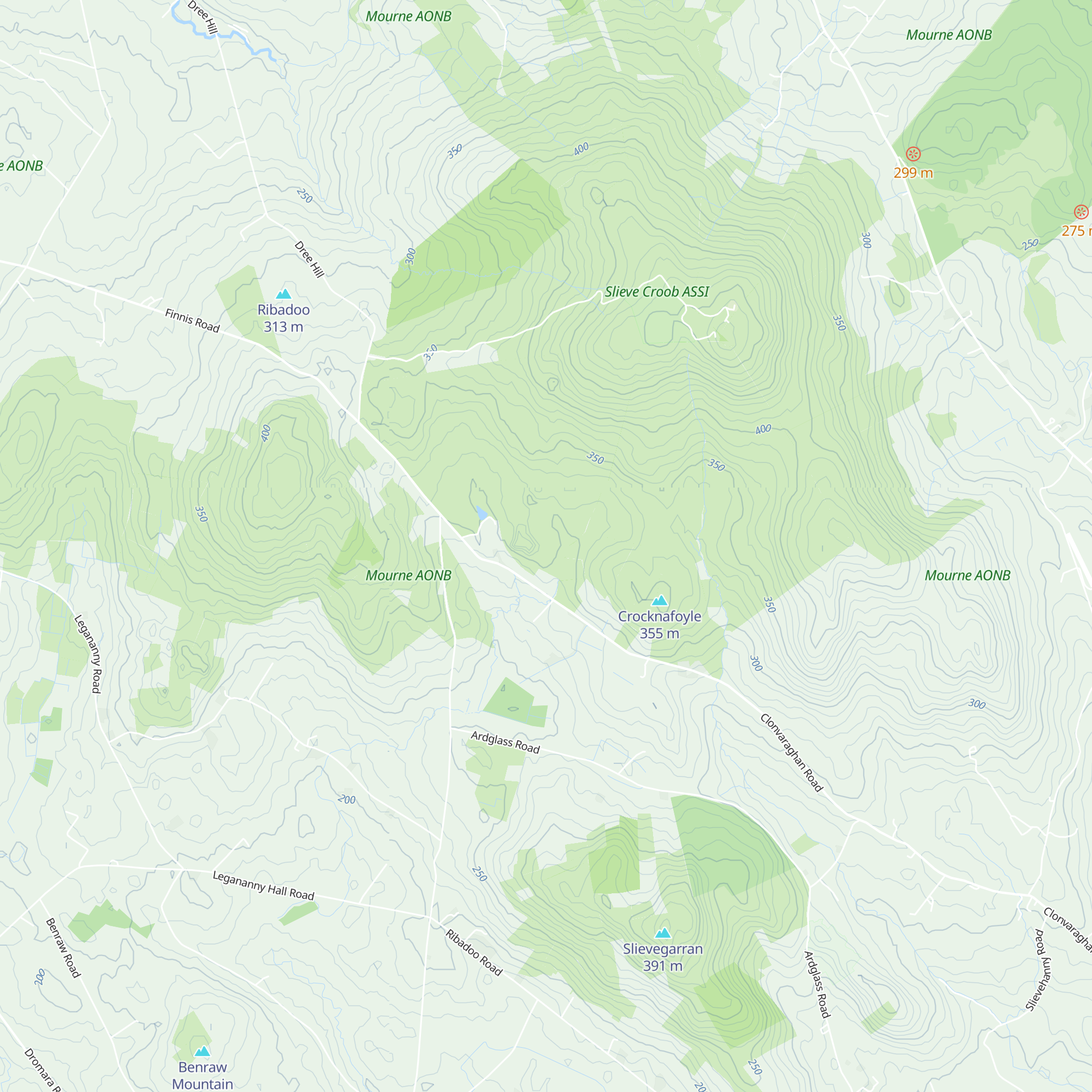 Croob View map