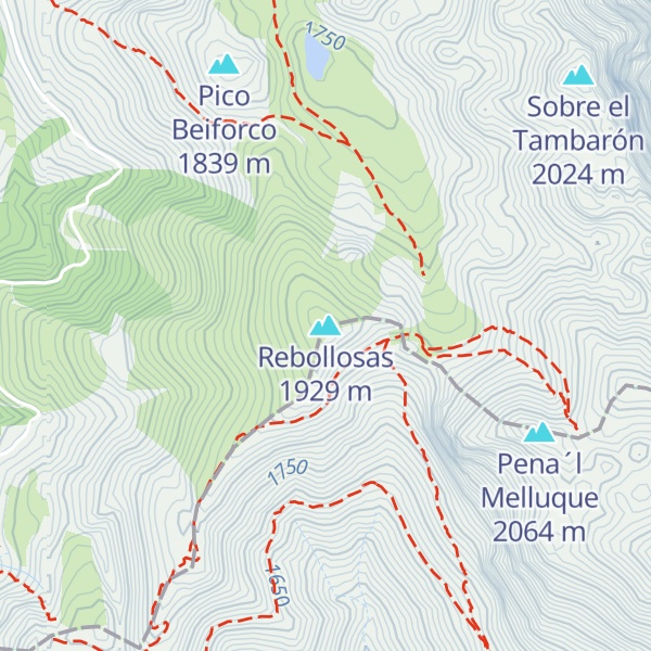 Map of Rebollosas