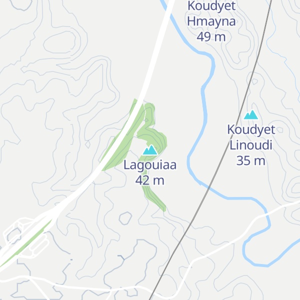 Map of Lagouiaa