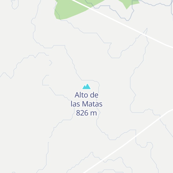 Map of Alto de las Matas