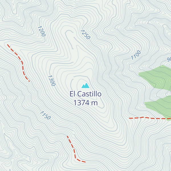Map of El Castillo