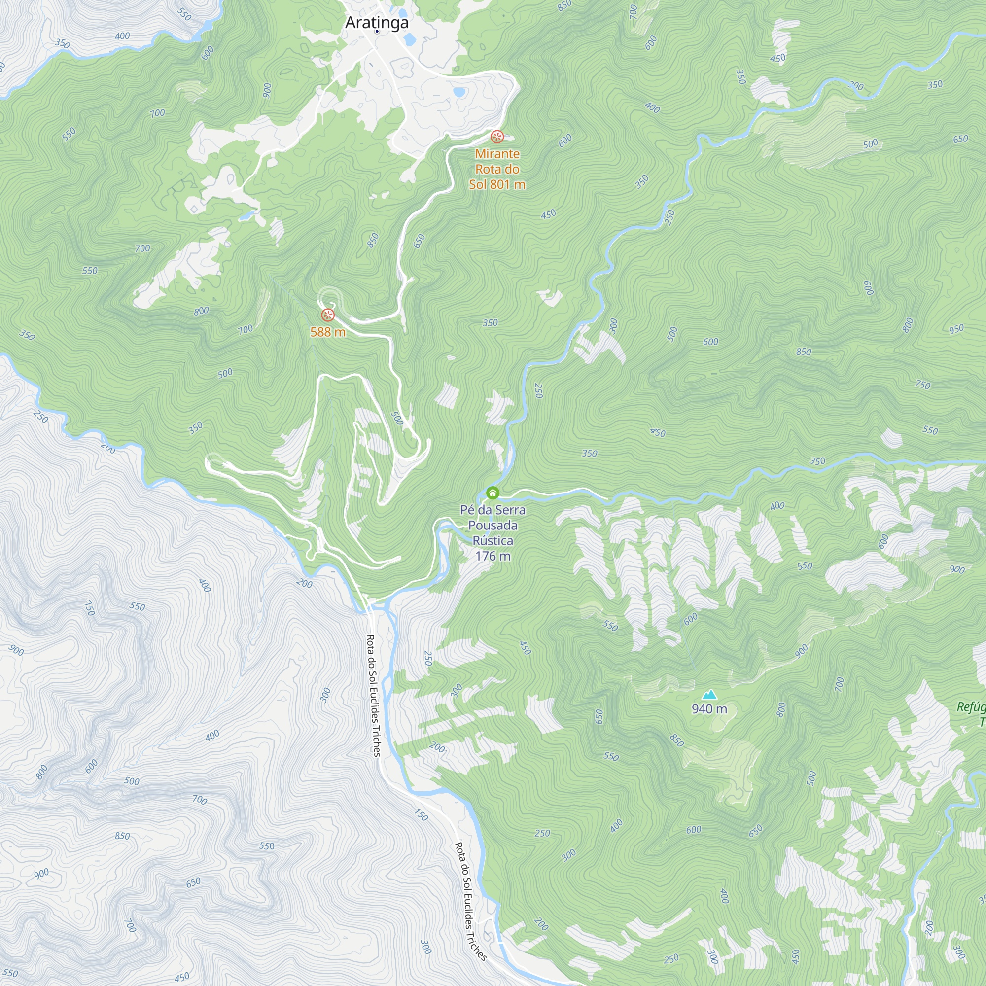 Pé da Serra Pousada Rústica map