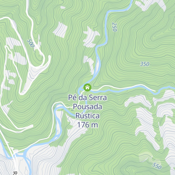 Map of Pé da Serra Pousada Rústica