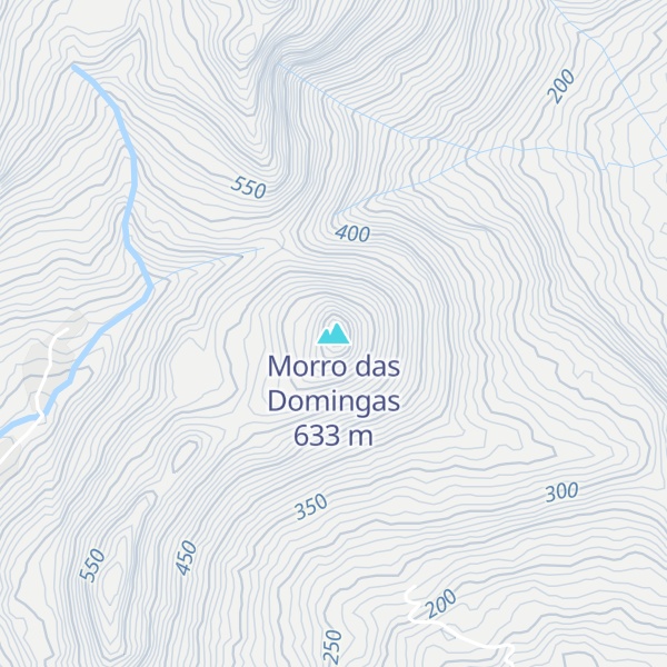 Map of Morro das Domingas