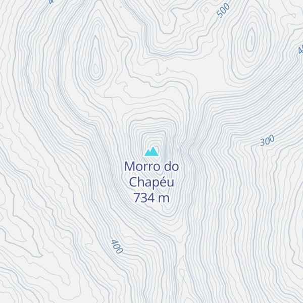 Map of Morro do Chapéu