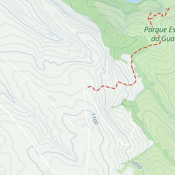 Map of Parque Estadual do Guartelá