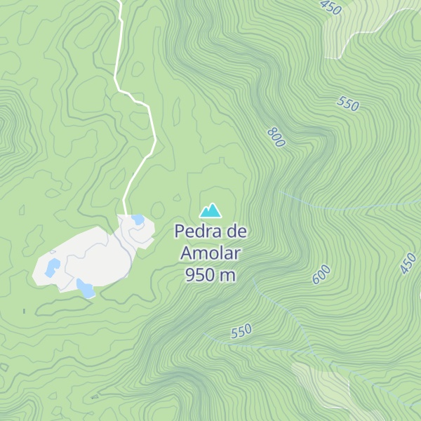 Map of Pedra de Amolar