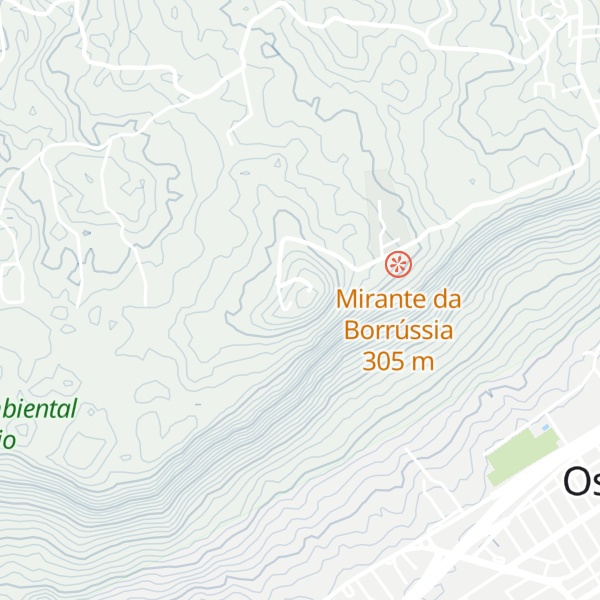 Map of Morro da Borússia