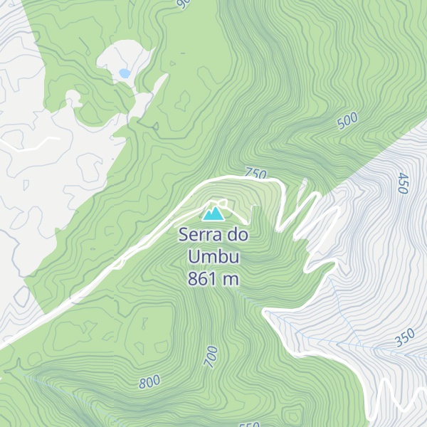 Map of Serra do Umbu