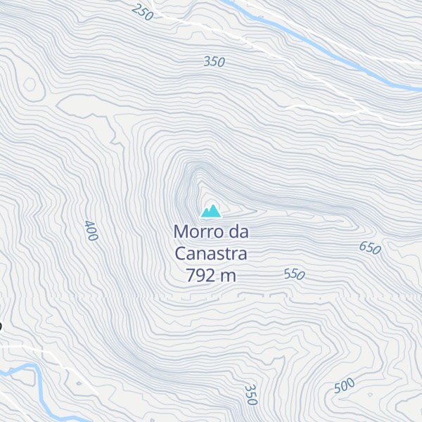 Map of Morro da Canastra
