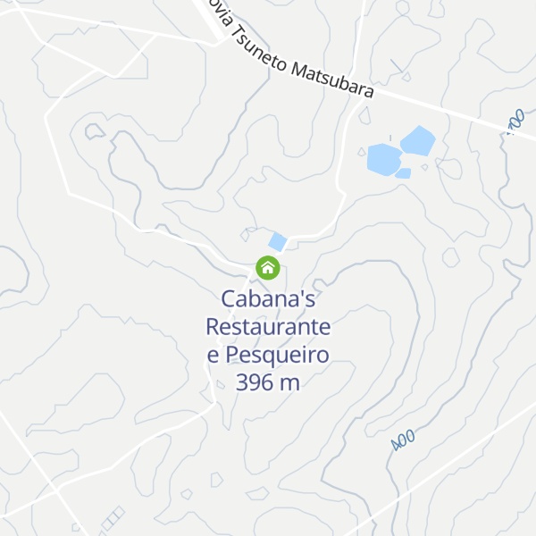 Map of Cabana's Restaurante e Pesqueiro