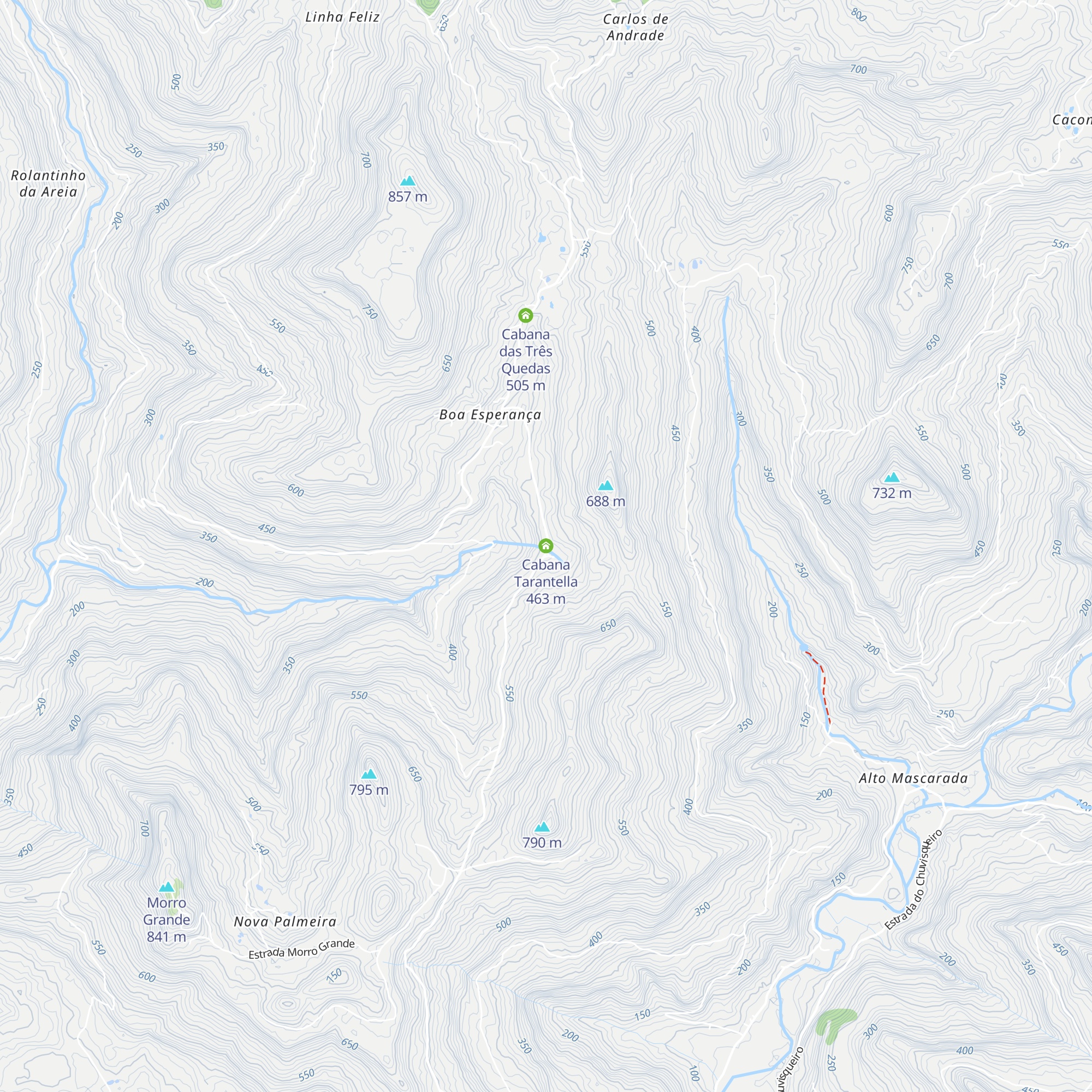 Cabana Tarantella map