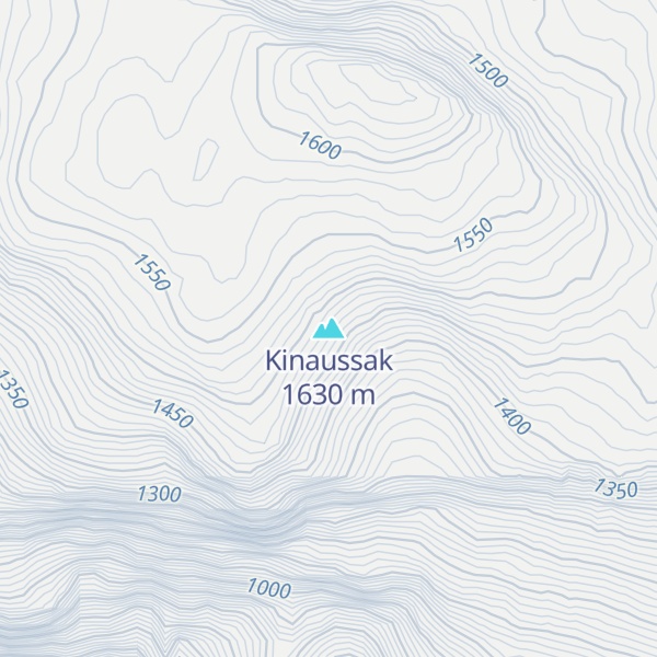 Map of Kinaussak