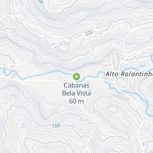 Map of Cabanas Bela Vista
