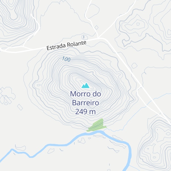 Map of Morro do Barreiro