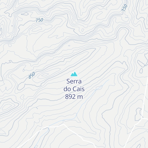 Map of Serra do Cais