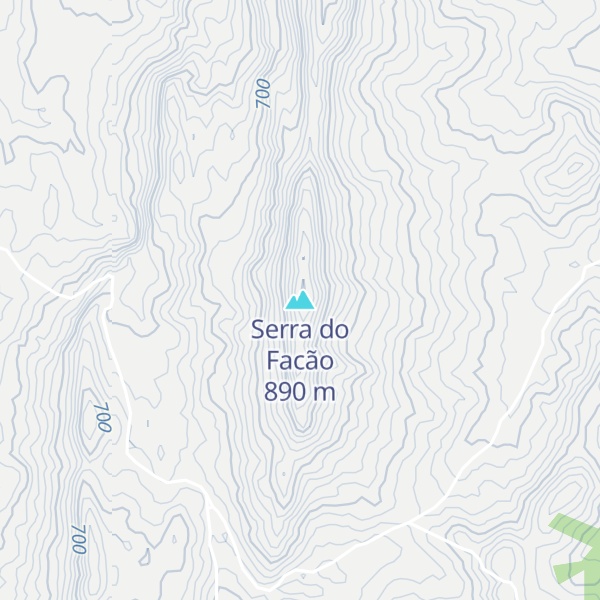 Map of Serra do Facão