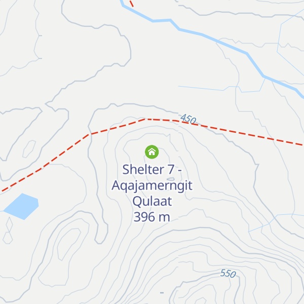 Map of Shelter 7 - Aqajamerngit Qulaat