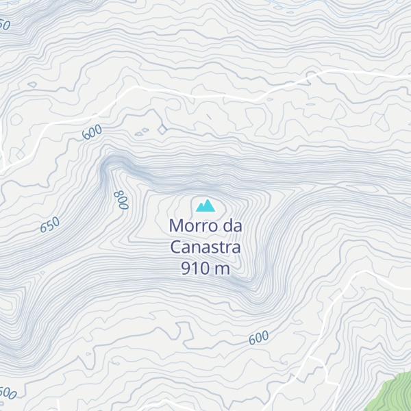 Map of Morro da Canastra