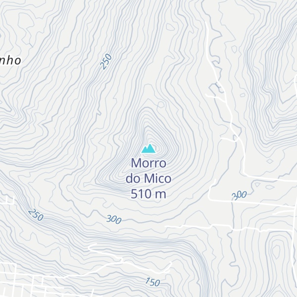 Map of Morro do Mico
