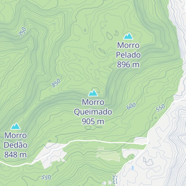 Map of Morro Queimado