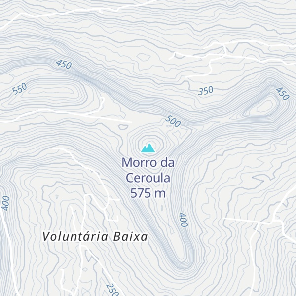 Map of Morro da Ceroula