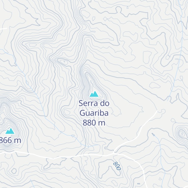 Map of Serra do Guariba