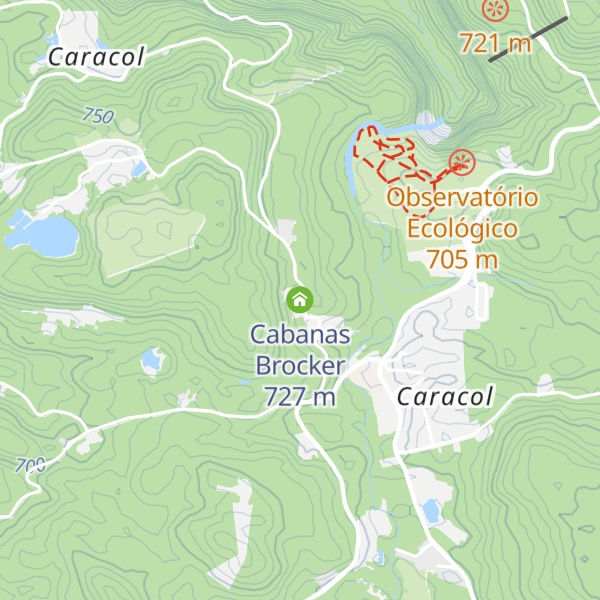 Map of Cabanas Brocker