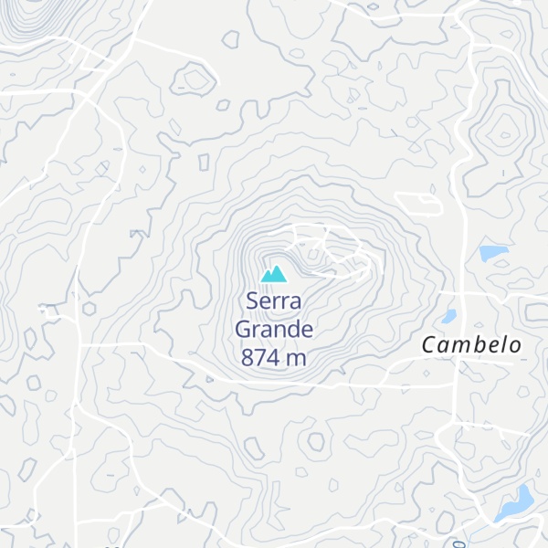 Map of Serra Grande