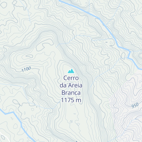 Map of Cerro da Areia Branca