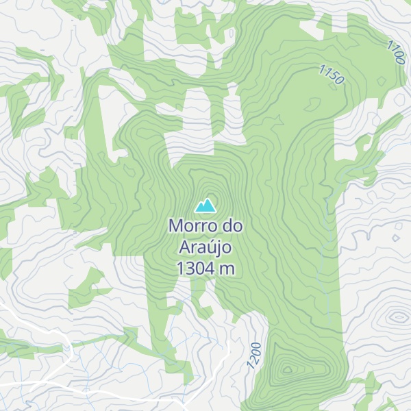Map of Morro do Araújo