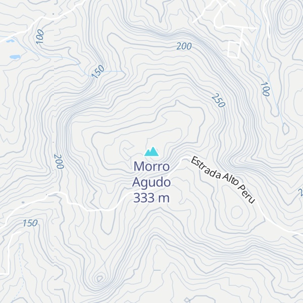 Map of Morro Agudo