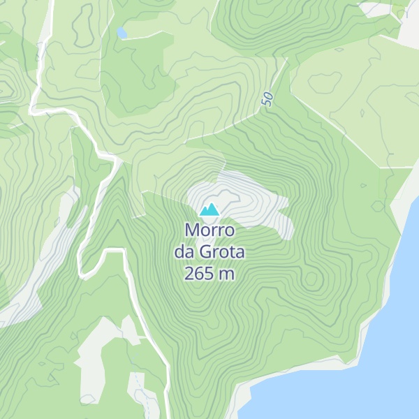 Map of Morro da Grota