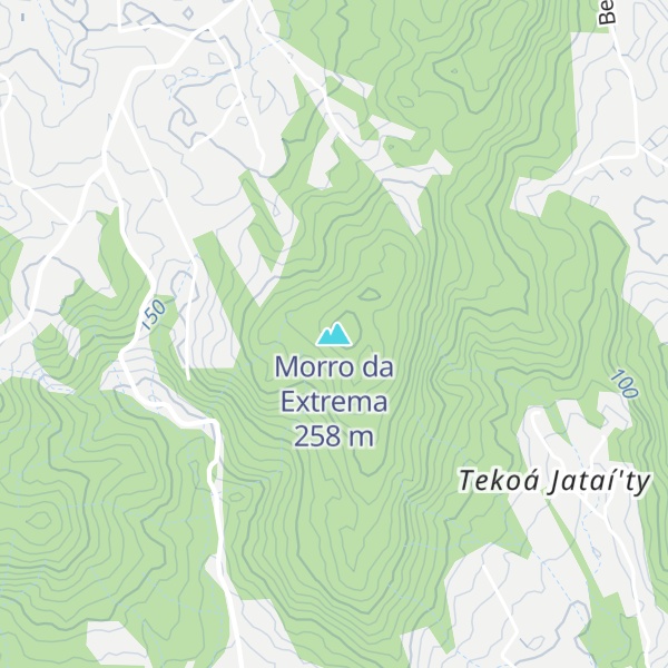 Map of Morro da Extrema