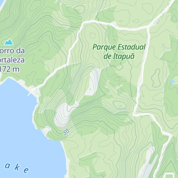 Map of Morro da Pedreira