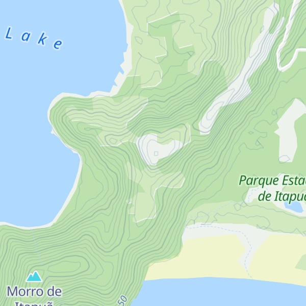 Map of Morro do Campista