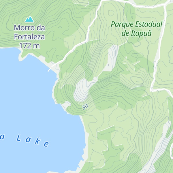 Map of Morro do Araçá