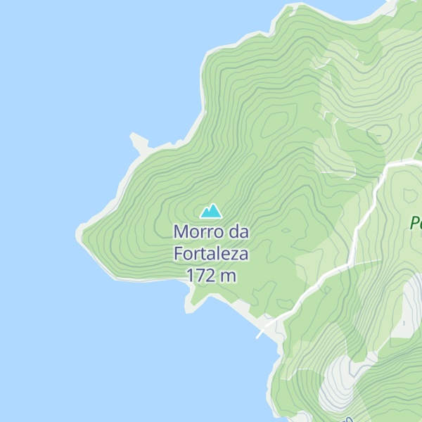 Map of Morro da Fortaleza