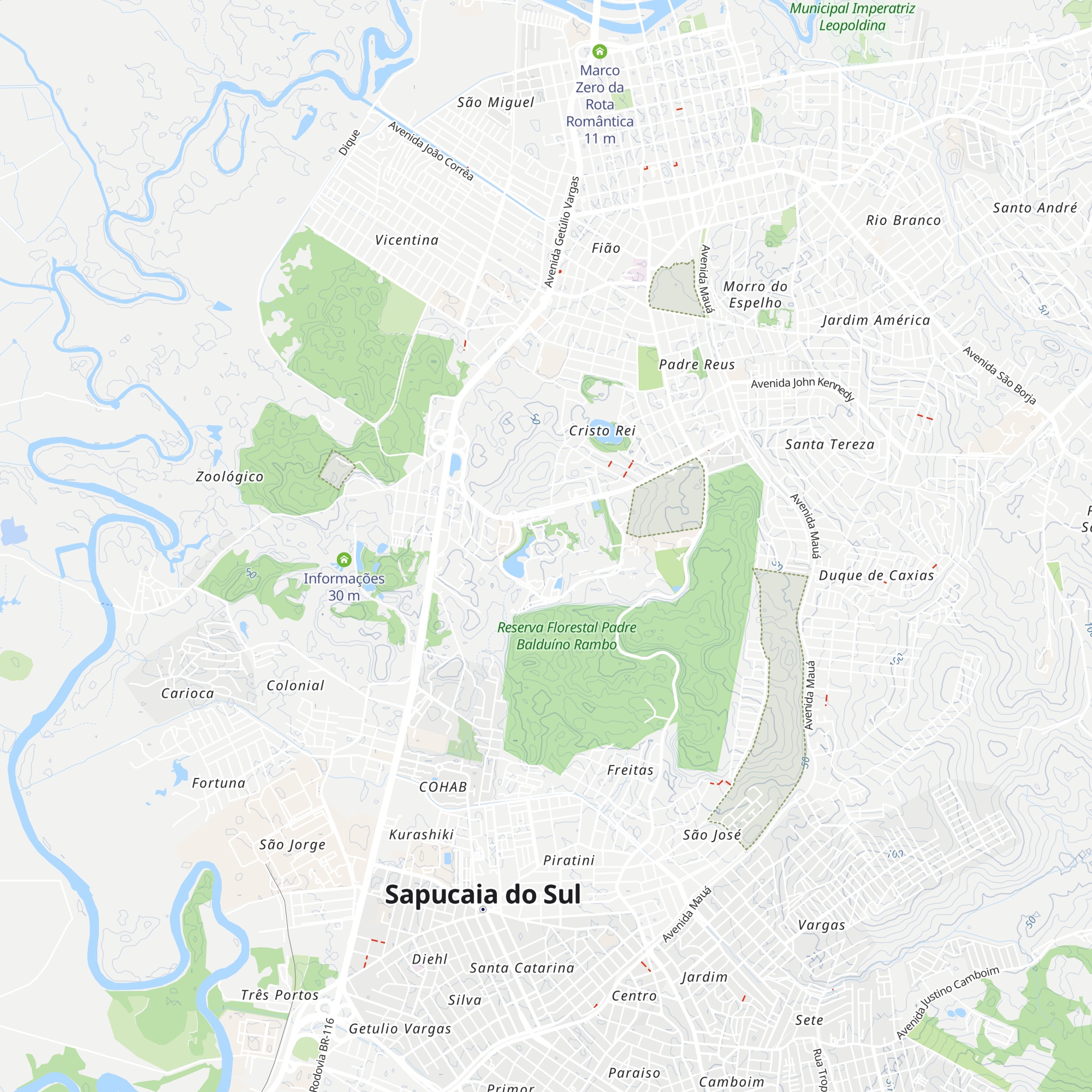 Posto de Atendimento map